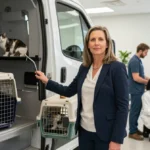Donna Sicuranza representing her animal welfare career and leadership in feline care and nonprofit services.