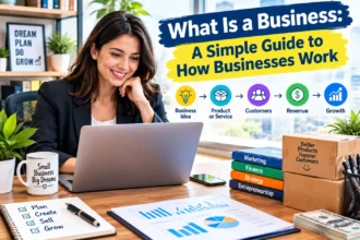 What is a business and how businesses work through products, customers, revenue, and growth