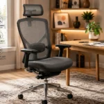 MUSSO ergonomic office chair in a modern home office workspace