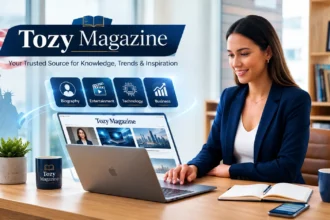 Tozymagazine.com USA and Tozy Magazine digital publication guide featuring biography, entertainment, technology, and business content.