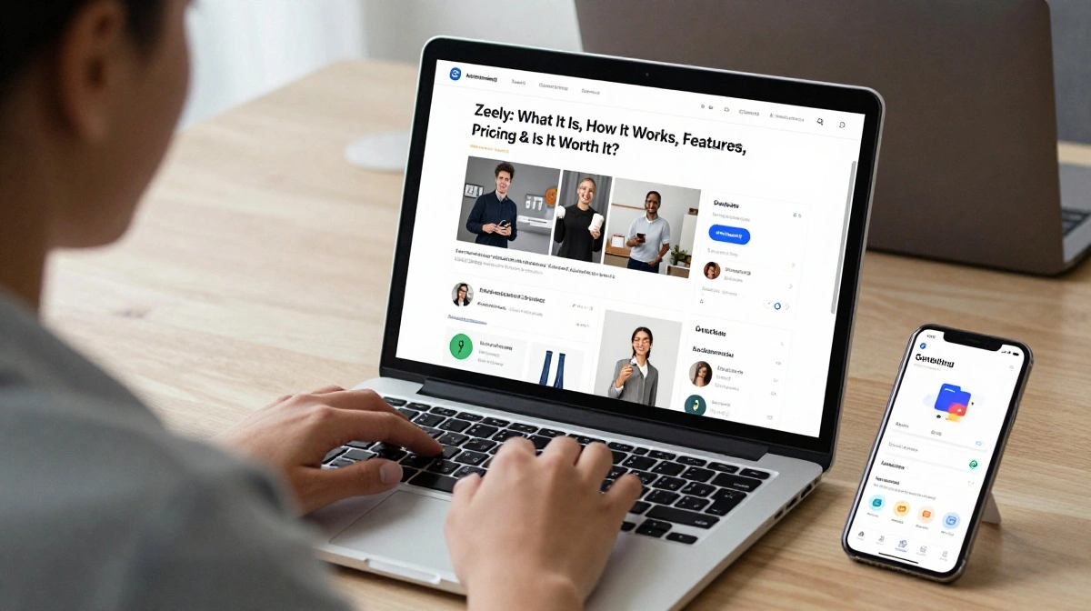 Zeely AI marketing platform for creating digital advertising content