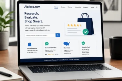 Alaikas.com reviews and complete guide showing website research, USA customers, shopping, and trust checks