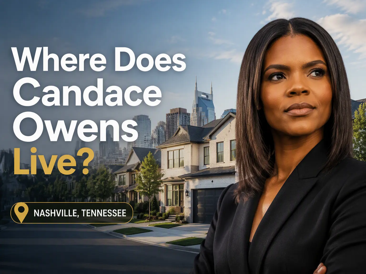 Where does Candace Owens live? Explore her Nashville, Tennessee residence and connection to the city.