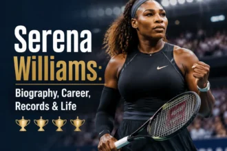 Serena Williams tennis career featuring her Grand Slam achievements, iconic athletic legacy, and return to professional tennis