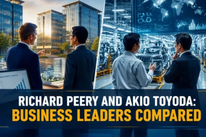 Richard Peery and Akio Toyoda business leaders compared through their careers, industries, leadership paths, and achievements