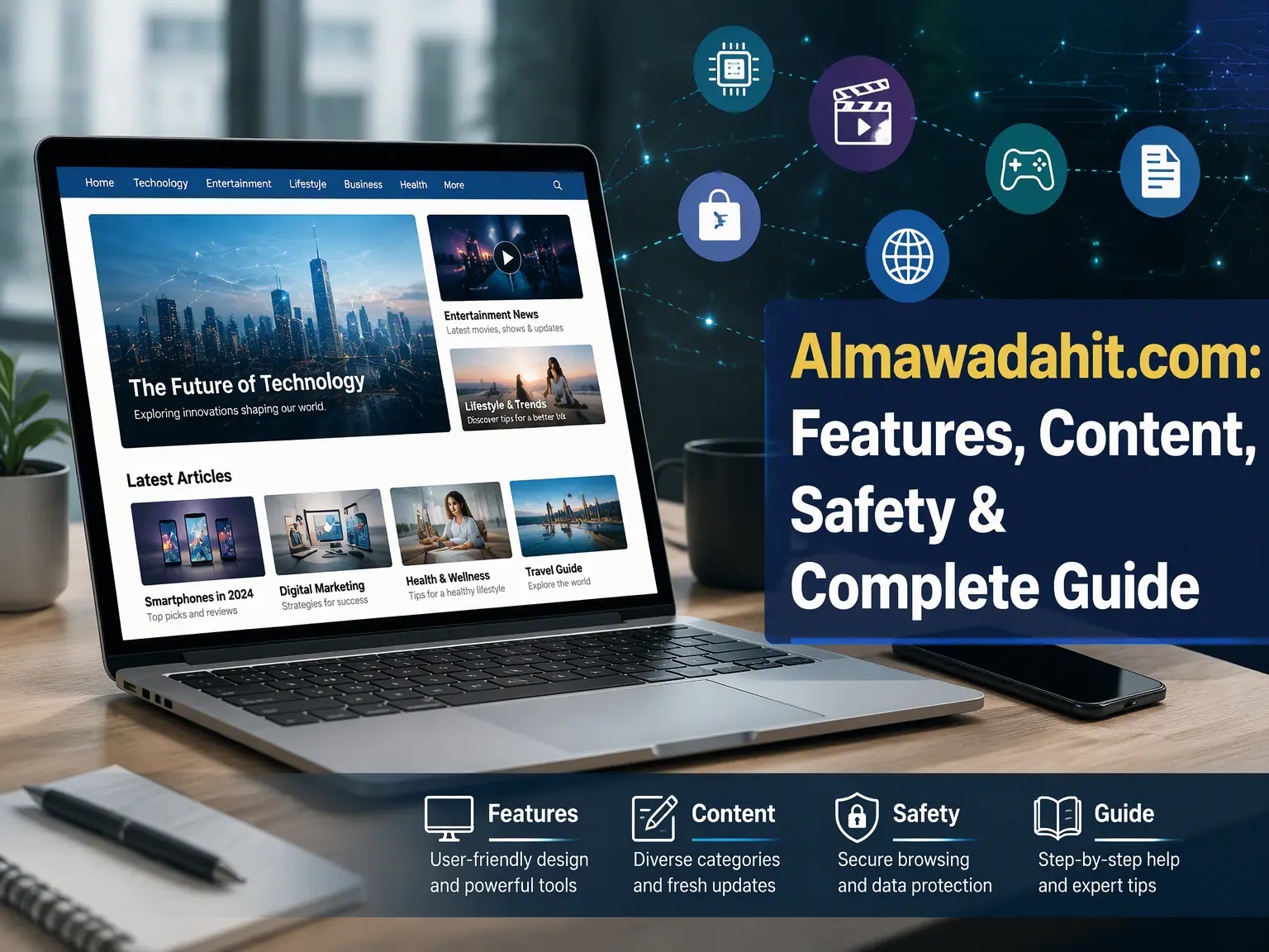 Almawadahit.com complete guide covering website features, content, technology topics, safety, credibility, and general information